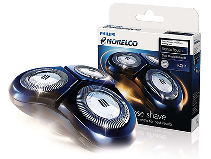 norelco philips series shaver rq11 sensotouch head replacement